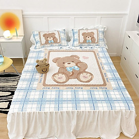 Mua Ga gối nỉ phủ bèo ren thu đông mới nhất 2021