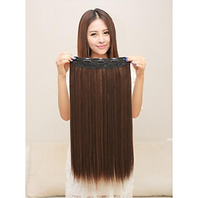 Tóc giả kẹp phím thẳng dài