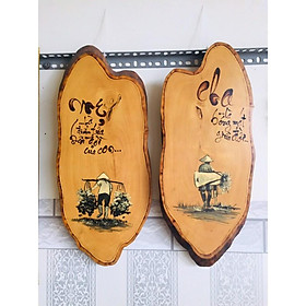 Mua Tranh gỗ chữ Cha Mẹ