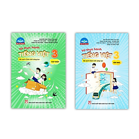 Sách - Combo Vở thực hành Tiếng Việt 3 - tập 1 + 2 (Bộ sách Chân trời sáng tạo)