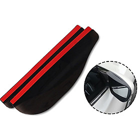 Bộ 2 Vè che mưa gương chiếu hậu ô tô hạn chế nước mưa đọng vào gương, gia tăng tầm nhìn TÂM LUÂN Chổi lau tẩm dầu - Hàng chính hãng