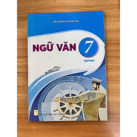 Sách giáo khoa Ngữ Văn 7- tập hai- Kết Nối Tri Thức Với Cuộc Sống (Kèm Nilon bọc Sách, nhãn tên)