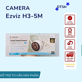 AI Camera wifi ngoài trời Ezviz H3-5M (3K | Kim loại | Đèn Còi) - Hàng chính hãng