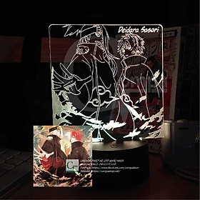 Mua Đèn Ngủ ANIME LED 3D Naruto Sasori x Deidara ANAR9902 16 màu tùy chỉnh
