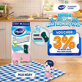 Miếng Bọt Biển Rửa Chén Kháng Khuẩn MyJae An Toàn Bền Bỉ