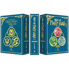 Boxset Hiệp Sĩ Phép Màu - Magic Knight Rayearth (Bộ 3 Cuốn) - Phần II - Tặng Kèm 01 Postcard Ivory