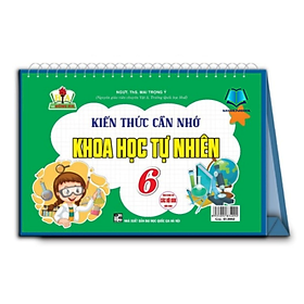 Sách - Kiến Thức Cần Nhớ Khoa Học Tự Nhiên 6 (Dùng Chung Các Bộ SGK Hiện Hành) (HA)