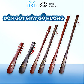 Đón gót giày cho mọi tư thế gỗ Hương nguyên khối đủ Size - Cho giày Nam & Nữ - XIMO XDGG03