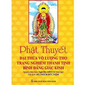 Phật Thuyết Đại Thừa Vô Lượng Thọ Trang Nghiêm Thanh Tịnh Bình Đẳng Giác Kinh (Bìa mềm)