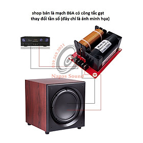 Mua PHÂN TẦN LOA SUB 86A - CÓ ĐIỀU CHỈNH - CÔNG SUẤT LỚN 500W  - MẠCH LỌC LOA SUB