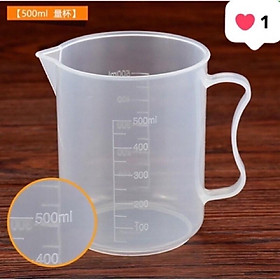 Mua Cốc nhựa đong 500ml / Ca nhựa đong 500ml chia vạch