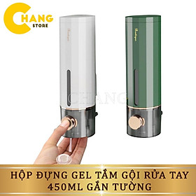 Mua Hộp Đựng Nước Rửa Tay  Dầu Gội Đầu  Sữa Tắm Đa Năng Gắn Tường 450ml Chất Liệu Nhựa ABS Tiện Lợi Cho GIA ĐÌNH VĂN PHÒNG