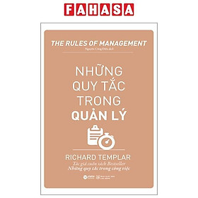 Sách - Những Quy Tắc Trong Quản Lý