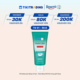 Sữa rửa mặt Hada Labo cho da dầu mụn, da nhạy cảm Hada Labo Acne Care Calming Cleanser 80g
