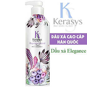 Dầu xả nước hoa Kerasys Elegance & Sensual hương violet và xạ hương Hàn Quốc 600ml