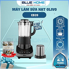 Mua Máy Làm Sữa Hạt OLIVO CB20  2000w-1.75Lit  Mâm Nhiệt Gốm - Độ Ồn Thấp  Hàng Chính Hãng