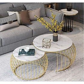 Mua Bàn trà đôi hình lồng chim kiểu dáng hiện đại