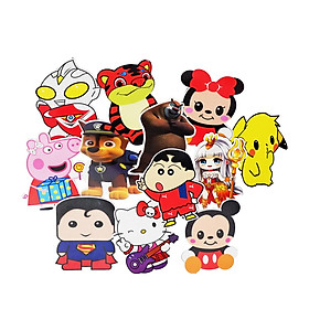 Combo 10 phong bao lì xì tết hoạt hình siêu đáng yêu, mix mẫu ngẫu nhiên 