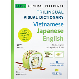 Hình ảnh PONS GENERAL REFERENCE – TRILINGUAL VISUAL DICTIONARY Vietnamese–Japanese–English