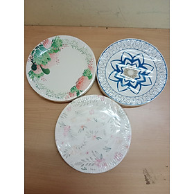 Mua Dĩa Giấy FNB  In Hình Ngẫu Nhiên Phủ PE Lốc 20 cái (23cm / Dĩa)