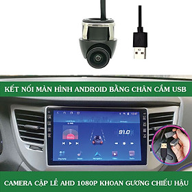 Mua Camera Cập Lề USB Kết Nối Màn Hình Android Độ Phân Giải AHD 1080P