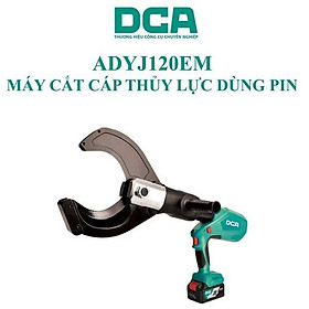 MÁY CẮT CÁP THỦY LỰC DÙNG PIN 20VMAX/4AH*2 SẠC 2A DCA ADYJ120EM - HÀNG CHÍNH HÃNG