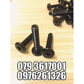 Mua BULONG LỤC GIÁC CHÌM ĐẦU DẸT M6x30 XI ĐEN