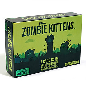 Mèo nổ xanh Zombie Kittens tiếng Anh