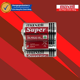 Vỉ 2 Viên Pin Trung  Maxell - Hàng chính hãng