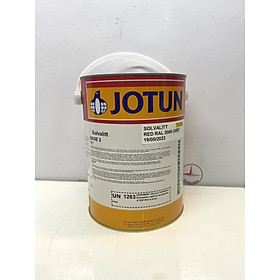 Mua Sơn chịu nhiệt 600oC Jotun Solvalitt màu đỏ Red 926 _ 5L