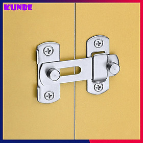 Mua Chốt Cài Cửa KUNBE Bằng Thép Không Gỉ Dày Dặn Chống Phá Khóa Từ Bên Ngoài