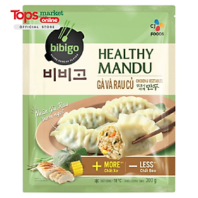 Bánh Mandu Healthy Bibigo Gà & Rau Củ 300G