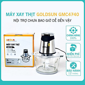 Mua Máy xay thịt đa năng Goldsun công suất 500W dung tích 2L cối xay thủy tinh - Hàng chính hãng Goldsun