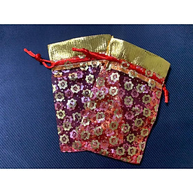 Mua Vỏ Túi Thơm Đựng Muối  Đựng Gạo Có Dây Rút Kích Thước 9 x 14 cm