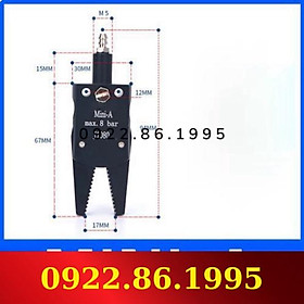 Giá Tốt + Bộ Điều Khiển Kẹp Khí Nén Kẹp Nhỏ Mini-A-B-C-E Kẹp Vòi Nước J1080 hàng mới