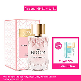 Nước hoa Cindy Bloom Aroma Flower 50ml chính hãng