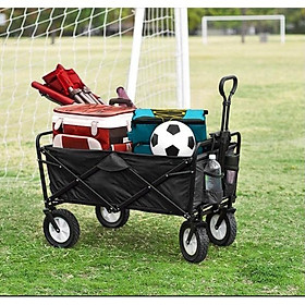 Mua Xe đẩy hành lý xếp gọn tải trọng 150kg  kéo hàng xếp gọn tiện dụng 260L.
