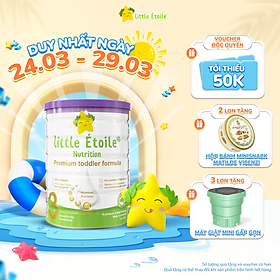 Sữa bột ngôi sao nhỏ Little Étoile số 3 (1-3 tuổi) 800g