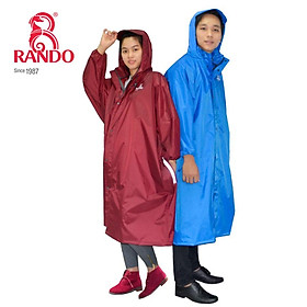 Mua Áo Mưa 1 Người Dây Kéo  RANDO Chính Hãng  Bít Sườn Che Kín Toàn Thân  Tiện Dụng  Bền Bỉ Không Thấm Nước