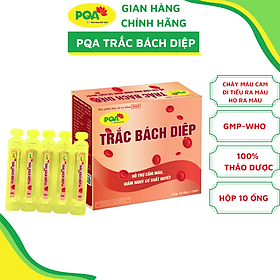 Trắc Bách Diệp PQA Hỗ Trợ Cầm Máu Dùng Cho Người Bị Chảy Máu Cam Hay Mắc