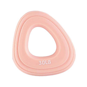 Silicone Strength Finger Hand Grip Muscle Power Training  Exercise 30LB Pink