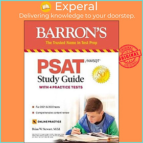 Sách - PSAT/NMSQT Study Guide : with 4 Practice Tests by M.Ed. Brian W. Stewart (US edition, paperback)