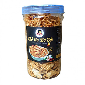 Khô gà bơ tỏi mềm cay Heo Mi 250g