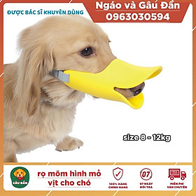 Rọ mõm hình mỏ vịt Aduck cỡ lớn cho chó 8-12kg