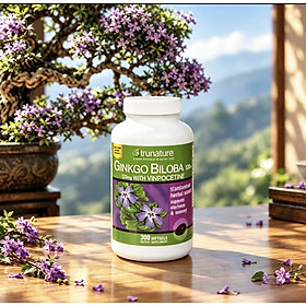 Viên uống bổ não Ginkgo biloba 120mg, Mỹ, 300 viên