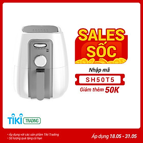 Nồi Chiên Không Dầu Sunhouse SHD4023W (3.0 Lít) - Hàng Chính Hãng