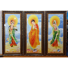 Mua TRANH PHẬT TAM THÁNH -P043B