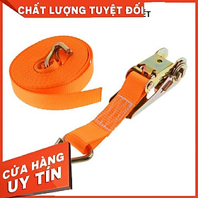 Dây Cảo Chằng Hàng Tăng Đơ Bản 25mmx3 mét tải 1000kg( 1 TẤN) Có Móc J Liên Sơn