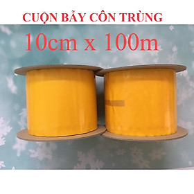 Mua Bẫy dính côn trùng ruồi vàng  muỗi màu vàng 100m x 10cm