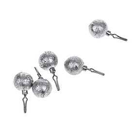 Lead Fishing Sinkers Lead Round Balls Weights Quick Insert Lead Sinker For Fishing Accessories